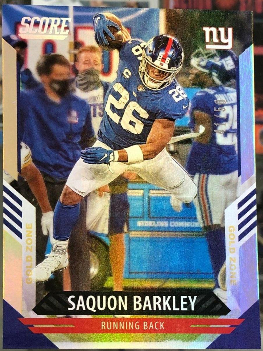 Saquon Barkley [Gold Zone] #62