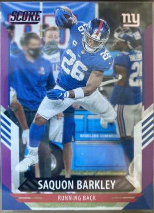 Saquon Barkley [Purple] #62
