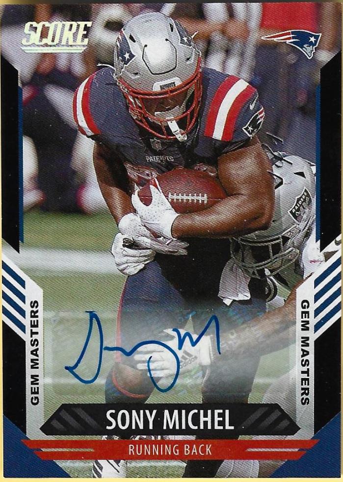 Sony Michel [Signature Gem Master] #38