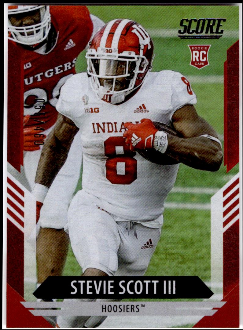 Stevie Scott III [Dots Red] #361