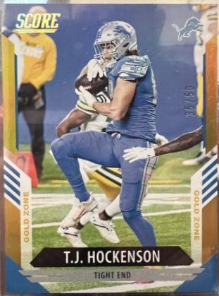 T. J. Hockenson [Gold Zone] #136