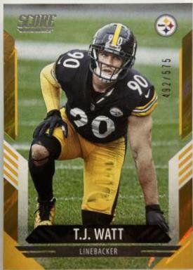 T. J. Watt [Dots Gold] #117