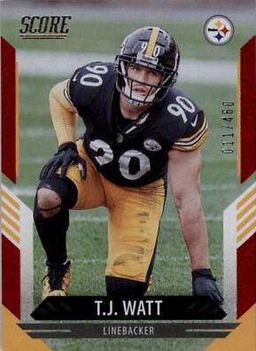 T. J. Watt [Dots Red] #117
