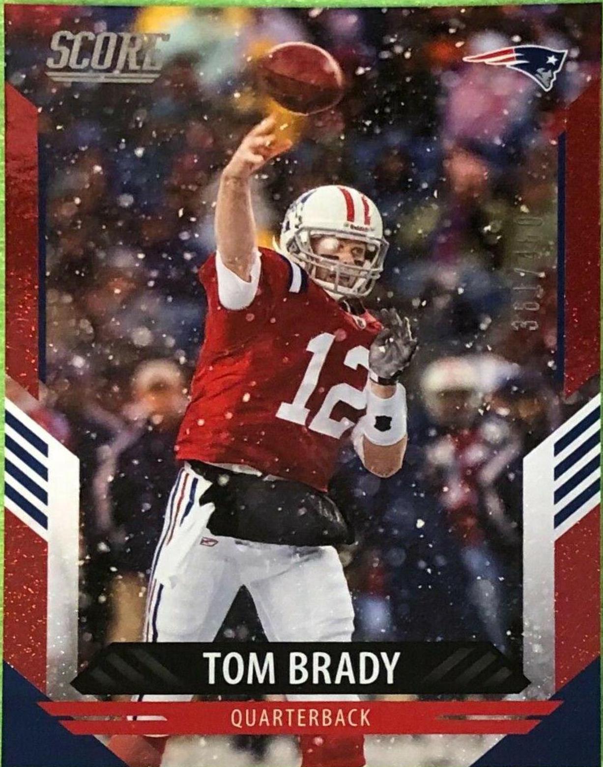 Tom Brady [Dots Red] #288
