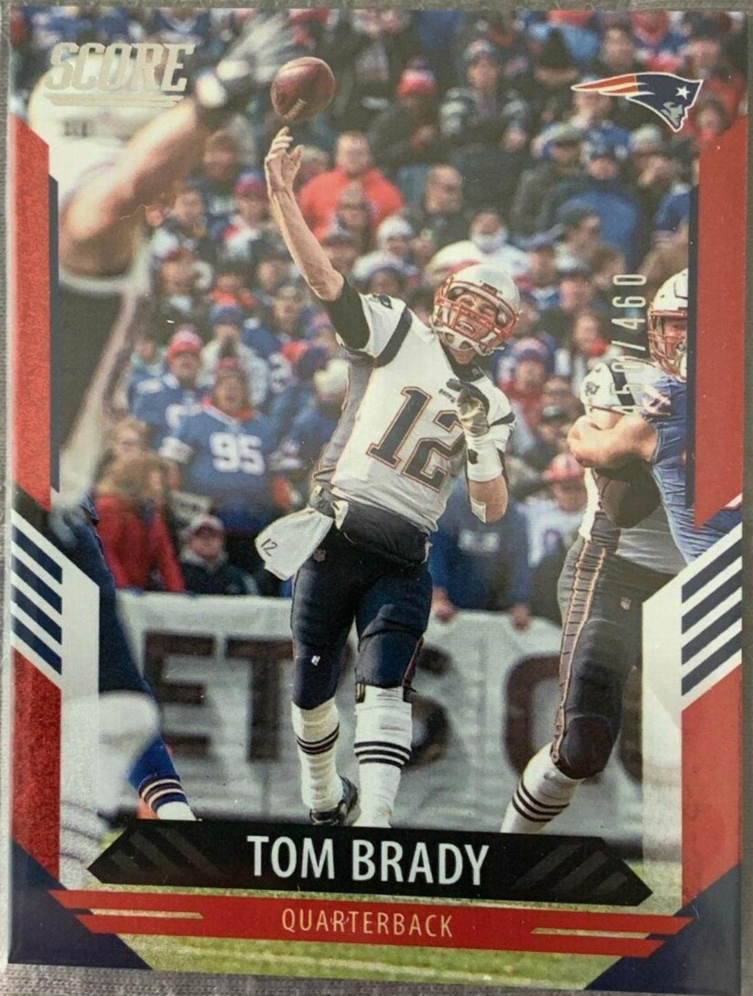 Tom Brady [Dots Red] #41
