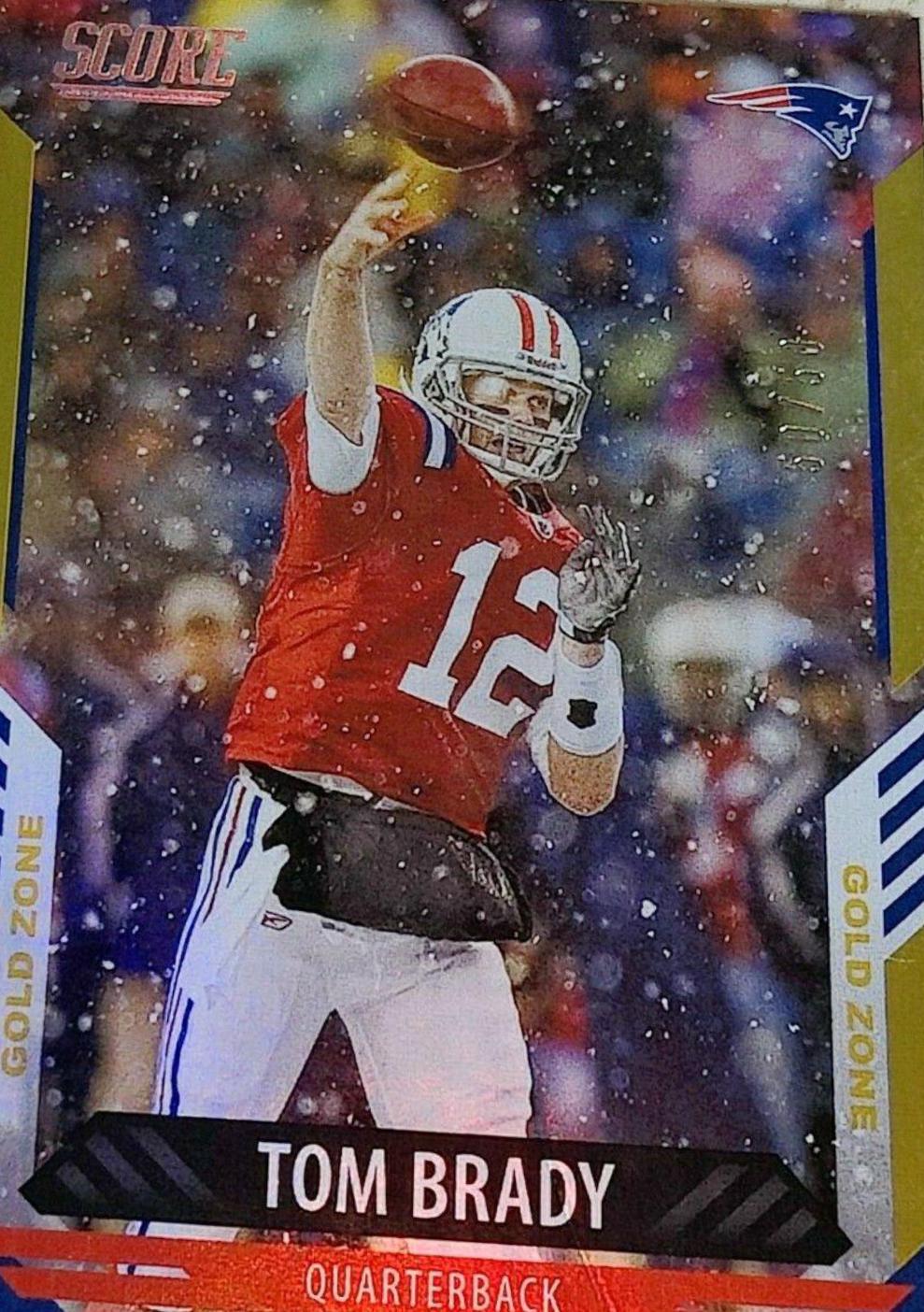 Tom Brady [Gold Zone] #288