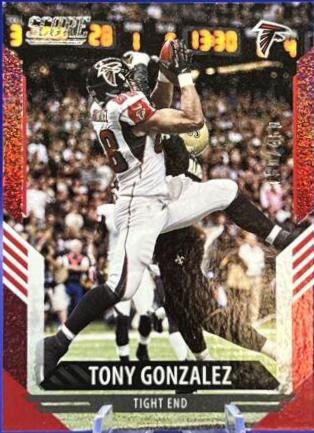 Tony Gonzalez [Dots Red] #278