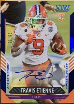 Travis Etienne [Signature Artist's Proof] #310