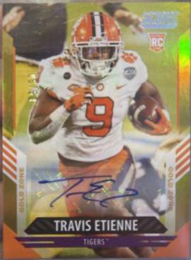 Travis Etienne [Signature Gold Zone] #310