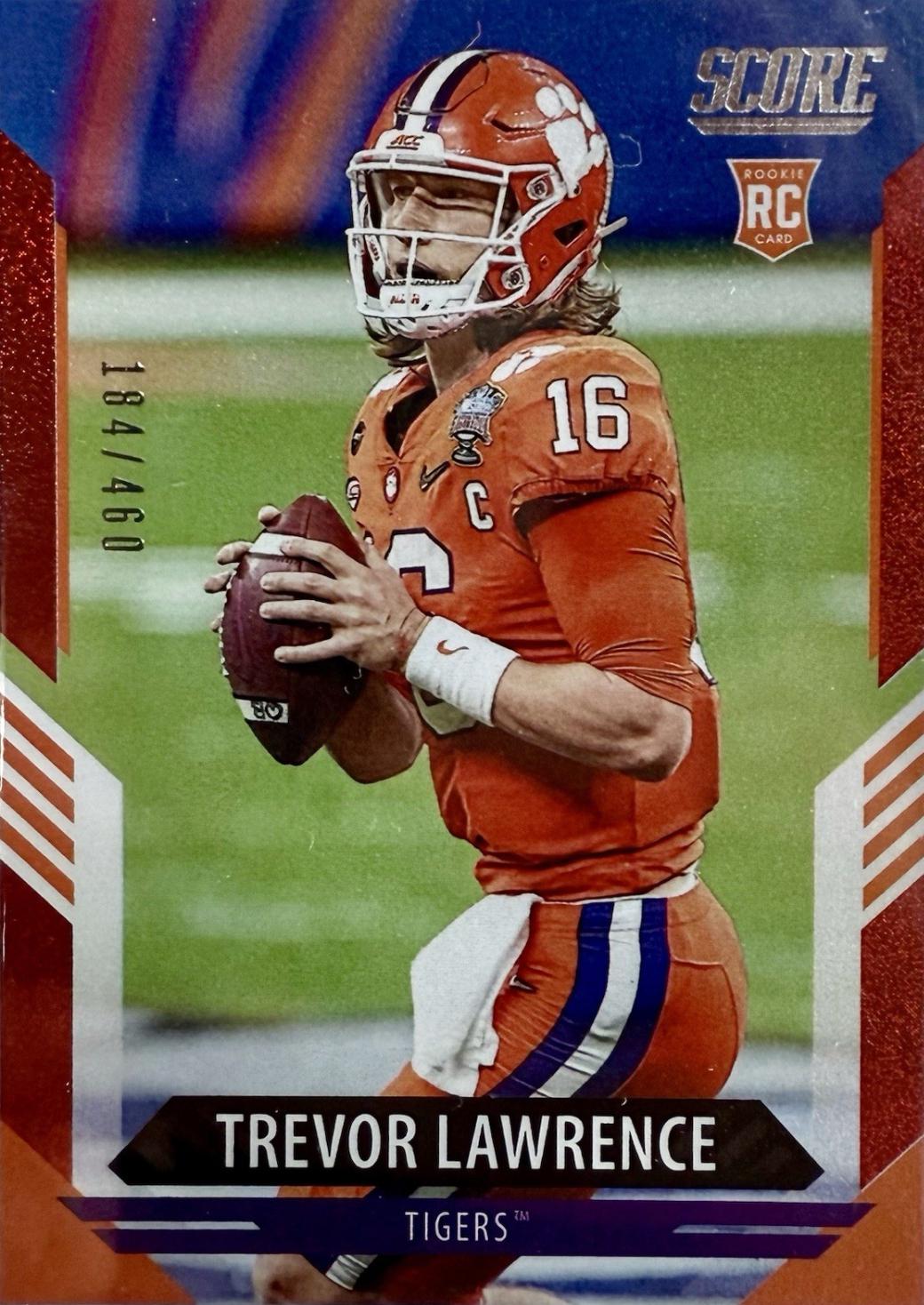 Trevor Lawrence [Dots Red] #301