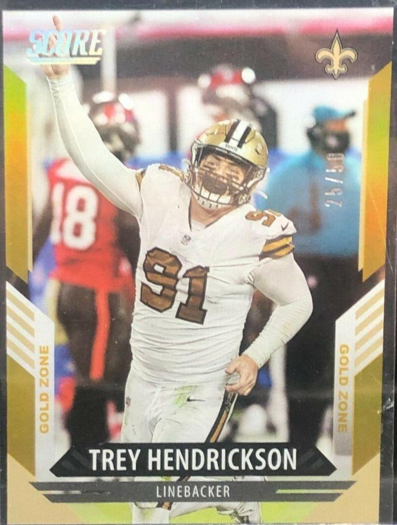 Trey Hendrickson [Gold Zone] #214