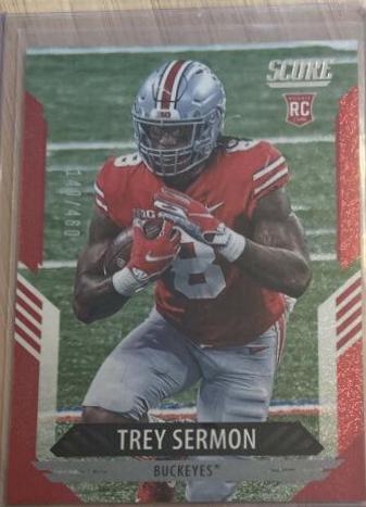 Trey Sermon [Dots Red] #313