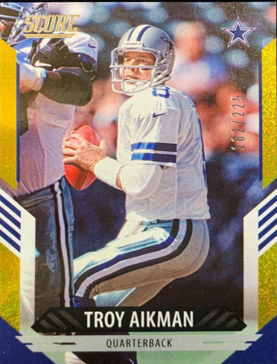 Troy Aikman [Dots Gold] #54