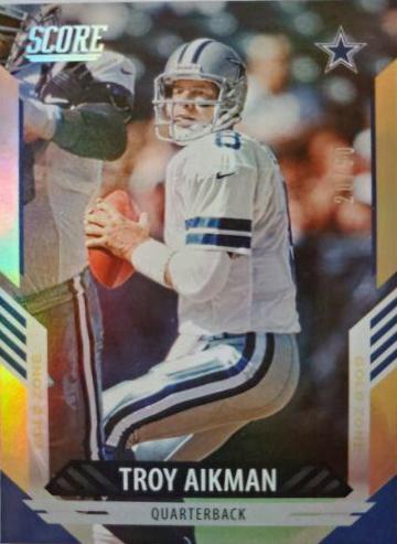 Troy Aikman [Gold Zone] #54