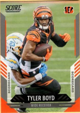 Tyler Boyd [Scorecard] #100