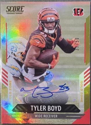 Tyler Boyd [Signature Gold Zone] #100