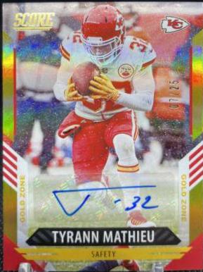 Tyrann Mathieu [Signature Gold Zone] #7