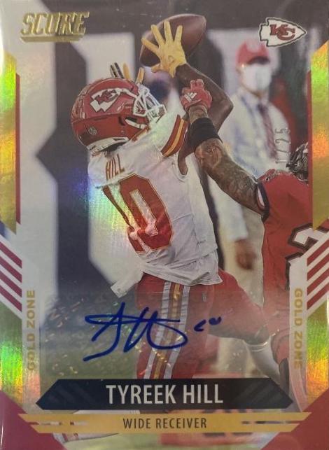 Tyreek Hill [Gold Zone] #2