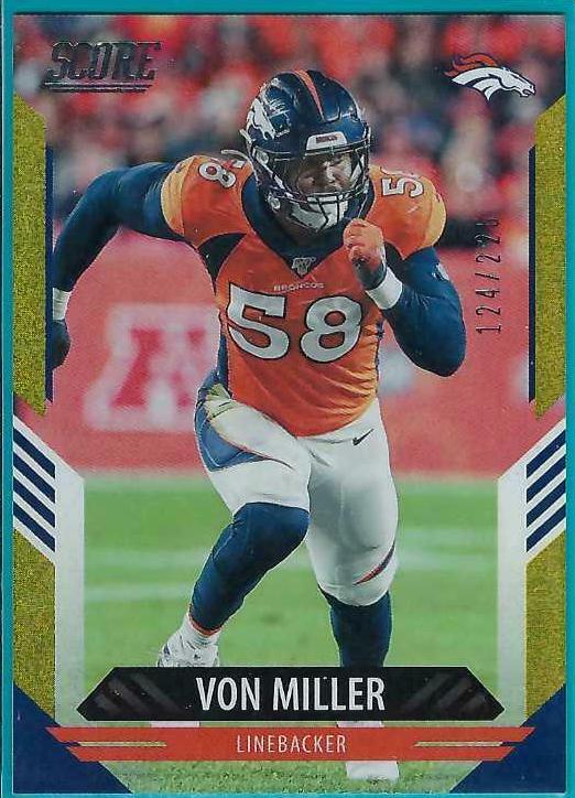 Von Miller [Dots Gold] #218