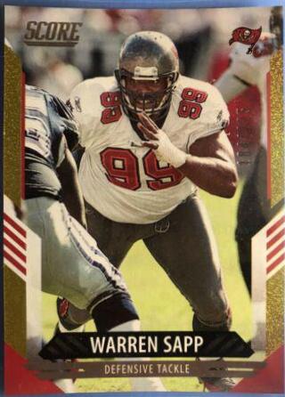 Warren Sapp [Dots Gold] #19