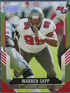 Warren Sapp [Gold Zone] #19