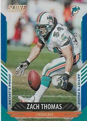 Zach Thomas [Artist's Proof] #33