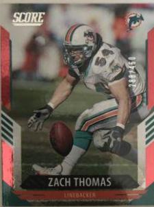 Zach Thomas [Dots Red] #33