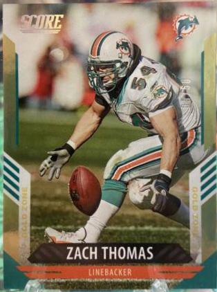 Zach Thomas [Gold Zone] #33