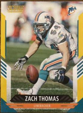 Zach Thomas [Gold] #33