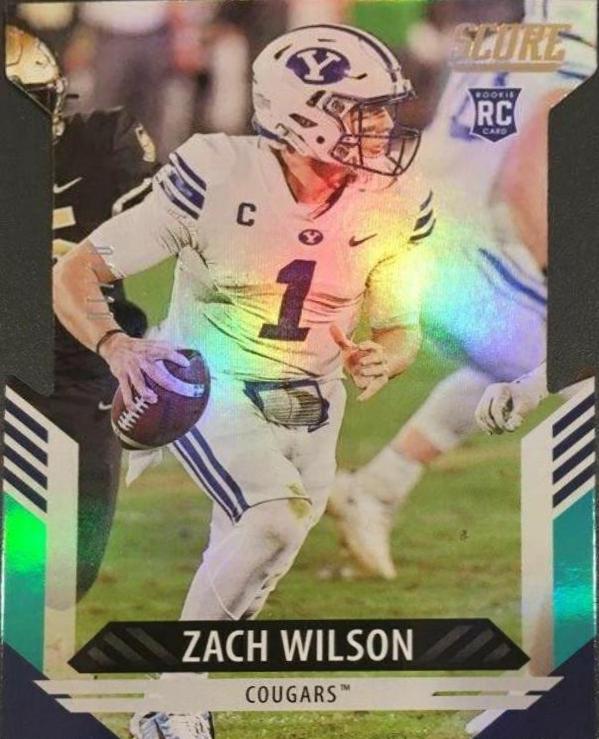 Zach Wilson [Die Cut] #304