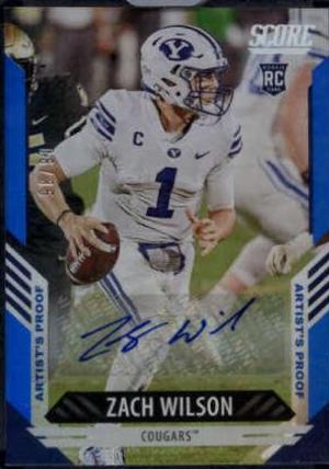 Zach Wilson [Signature Artist's Proof] #304