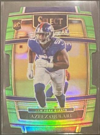 Azeez Ojulari [Green Die Cut] #91