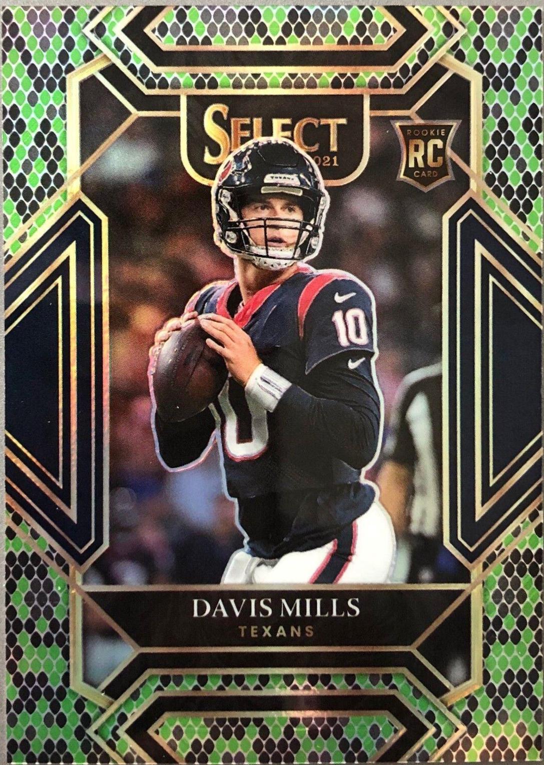 Davis Mills [Green Black Snakeskin] #265