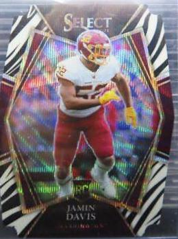 Jamin Davis [Zebra Die Cut] #187