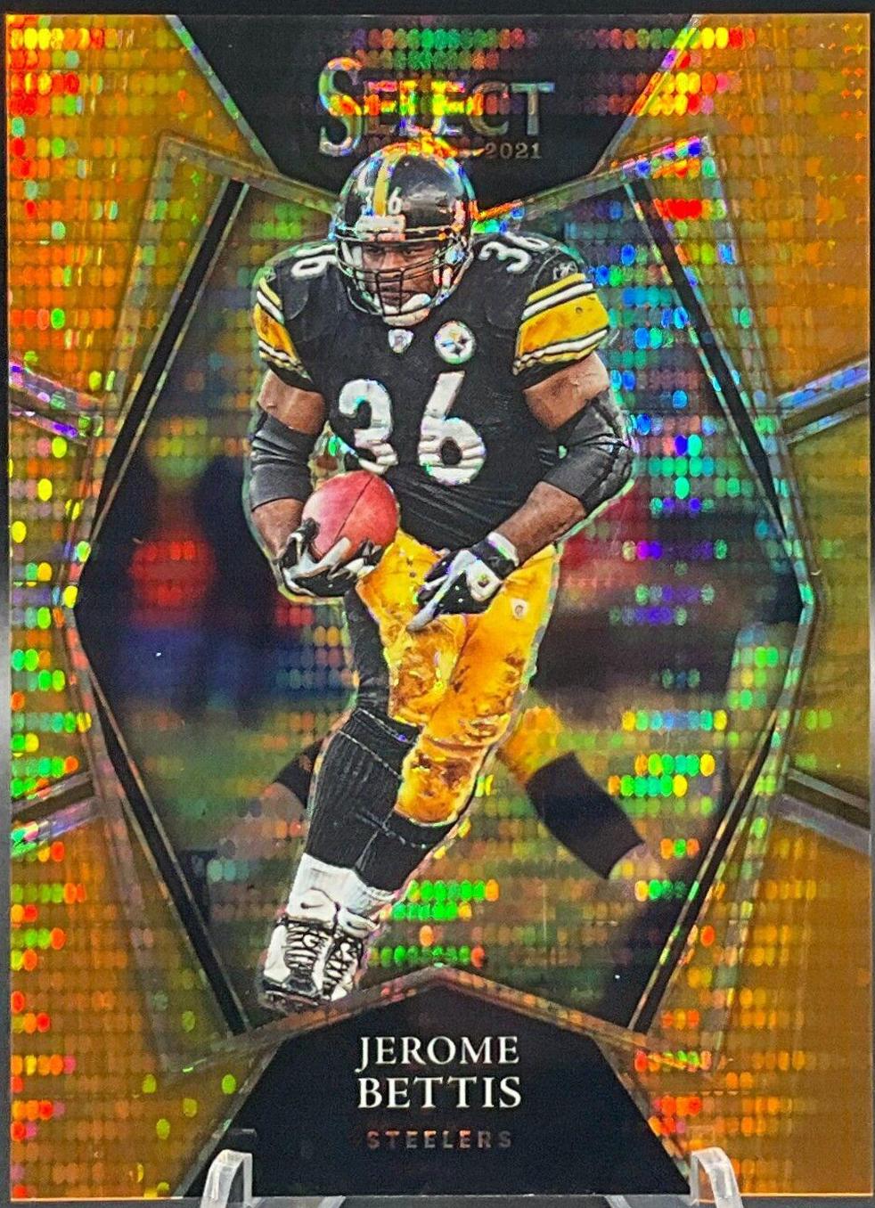 Jerome Bettis [Neon Orange Pulsar] #137