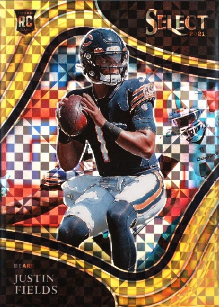 Justin Fields [Gold] #350