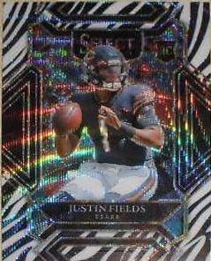 Justin Fields [Zebra] #250