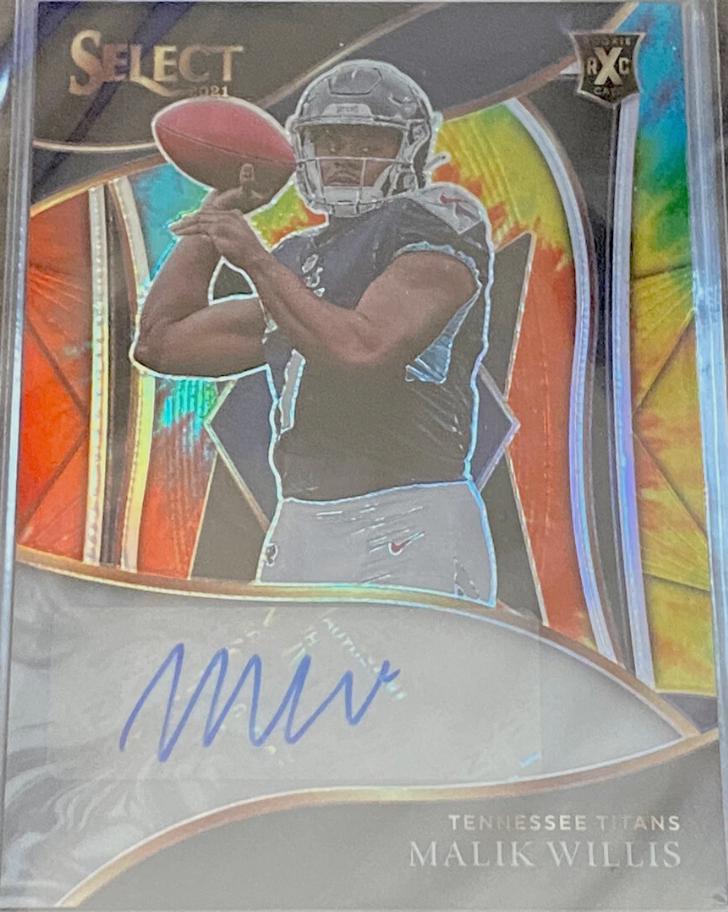 Malik Willis [Autograph Tie Dye] #425