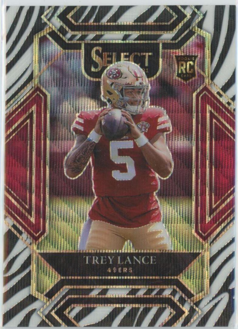 Trey Lance [Zebra] #245