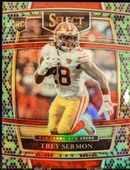 Trey Sermon [Green Black Snakeskin] #68