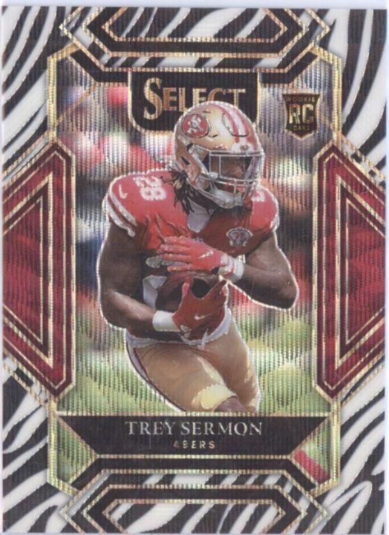 Trey Sermon [Zebra] #268