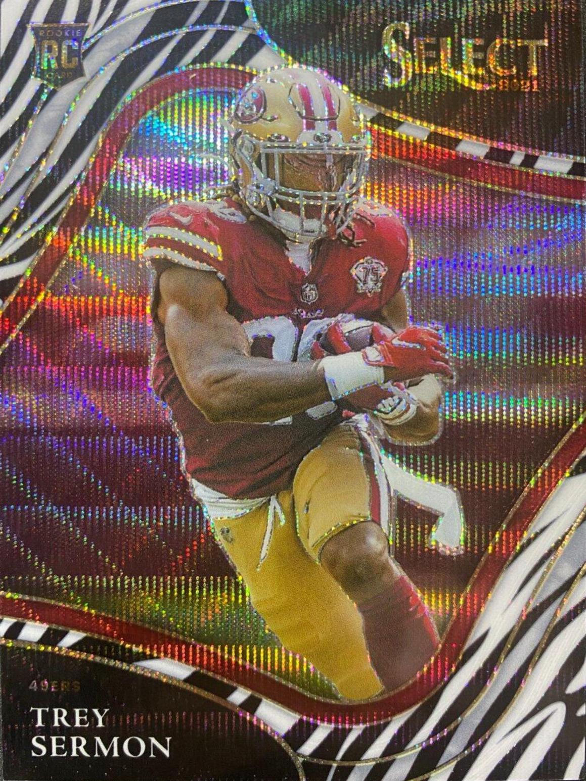 Trey Sermon [Zebra] #368