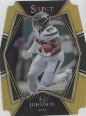 Ty Johnson [Gold Die Cut] #127