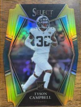 Tyson Campbell [Gold Die Cut] #189
