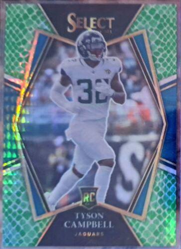 Tyson Campbell [Green Black Snakeskin] #189