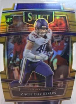 Zach Davidson [Gold Die Cut] #95