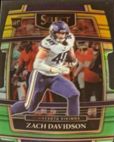 Zach Davidson [Green Yellow Die Cut] #95