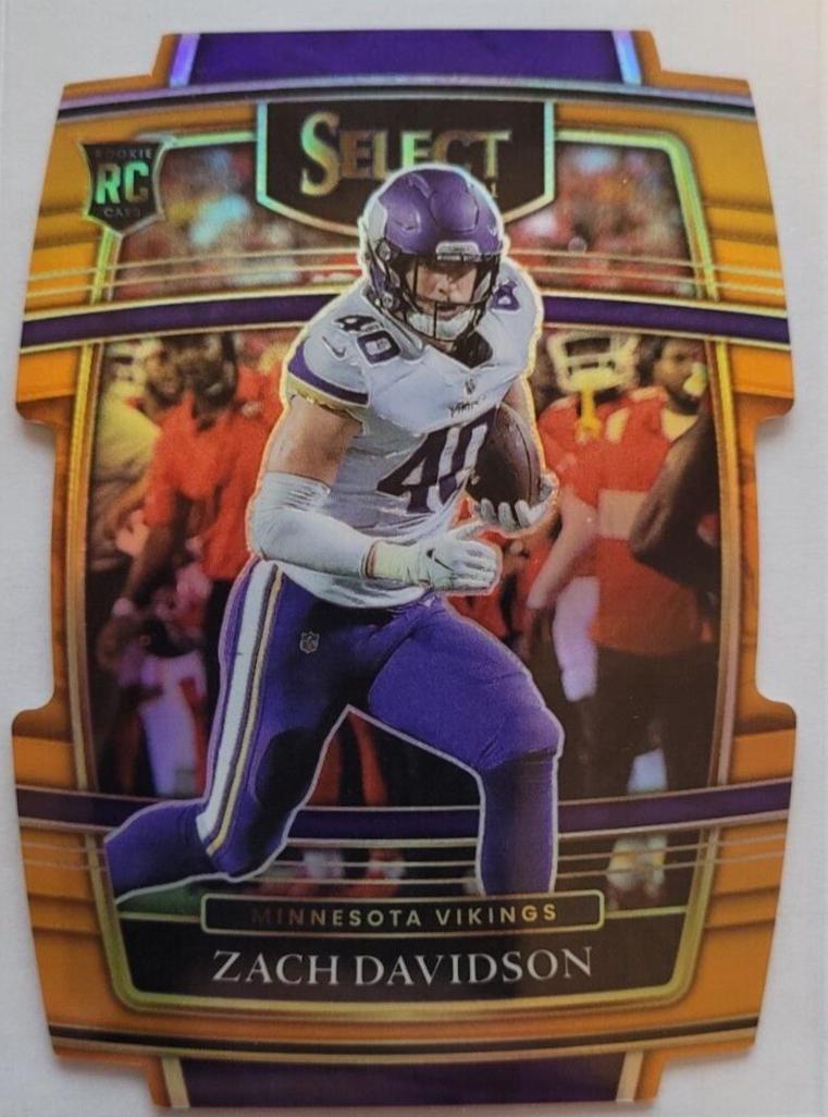 Zach Davidson [Orange Die Cut] #95