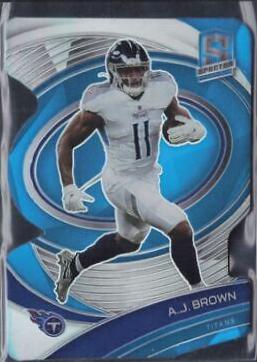 A. J. Brown [Blue Die Cut] #97