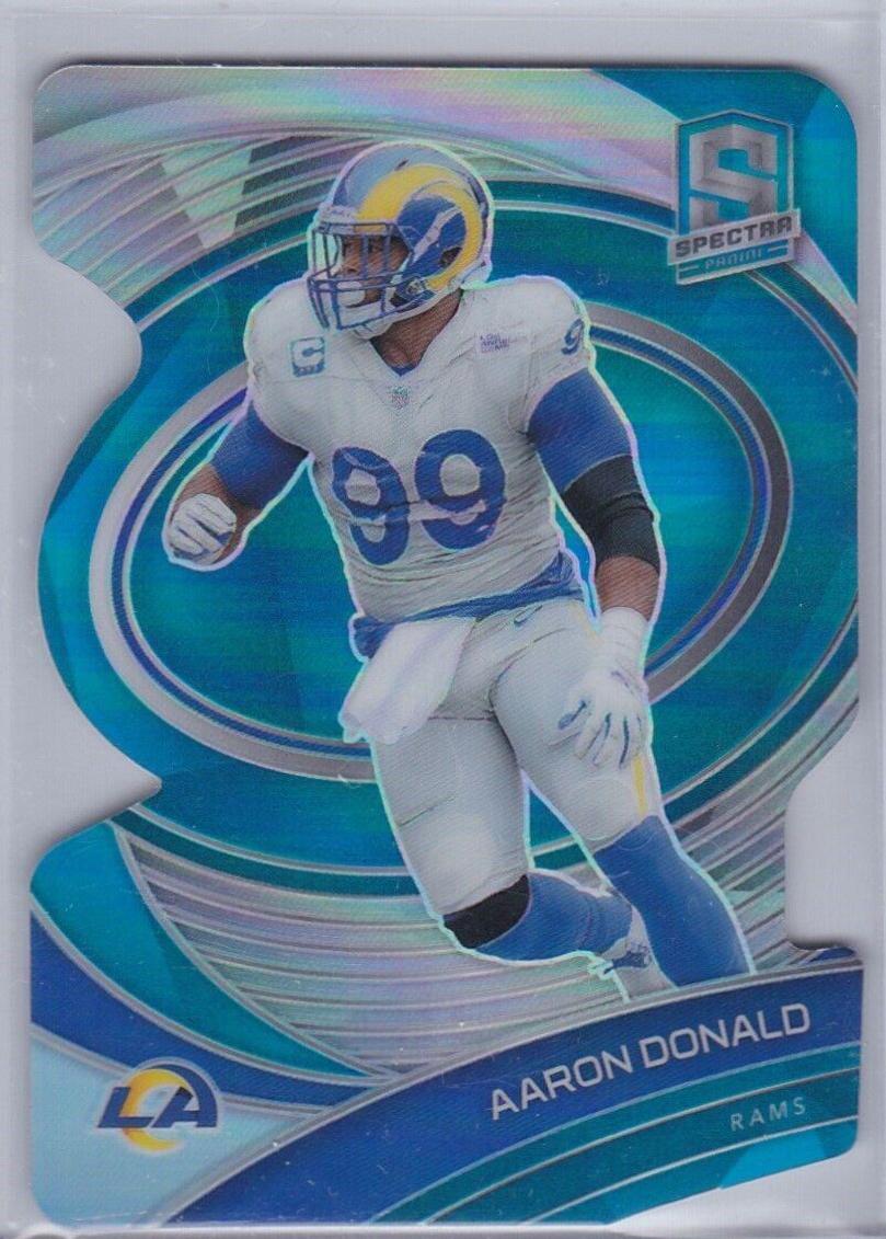 Aaron Donald [Blue Die Cut] #56